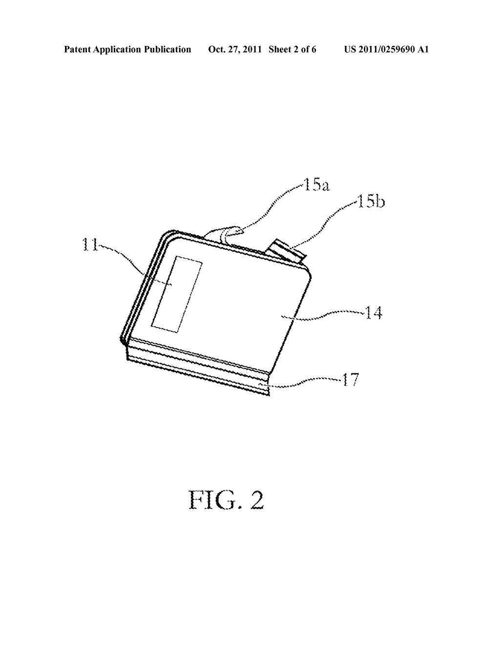 CLIPBOARD ATTACHECASE - diagram, schematic, and image 03