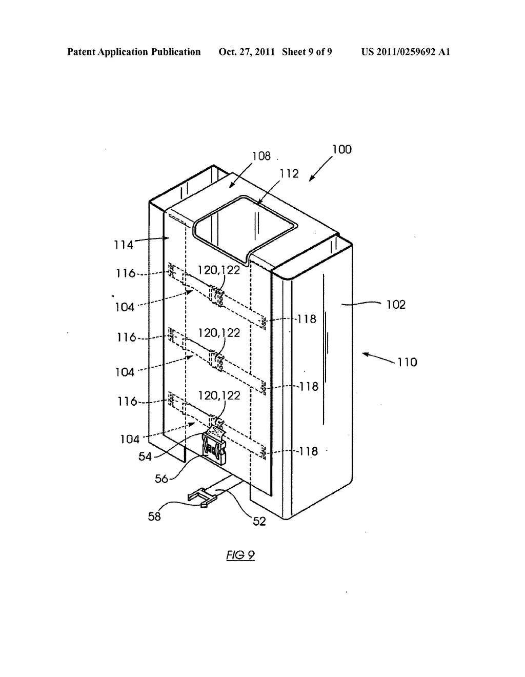 A COVER FOR A LUGGAGE CONTAINER - diagram, schematic, and image 10