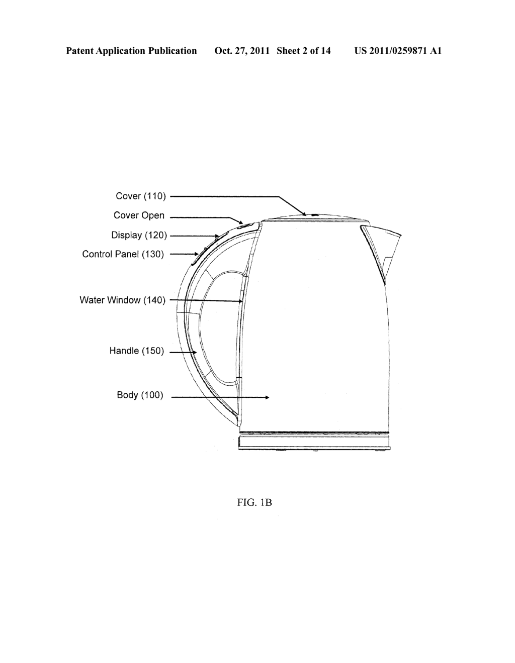 INTELLIGENT ELECTRIC KETTLE - diagram, schematic, and image 03