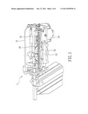 FLOATING IMPACT APPARATUS FOR ELECTRICAL NAIL GUN diagram and image