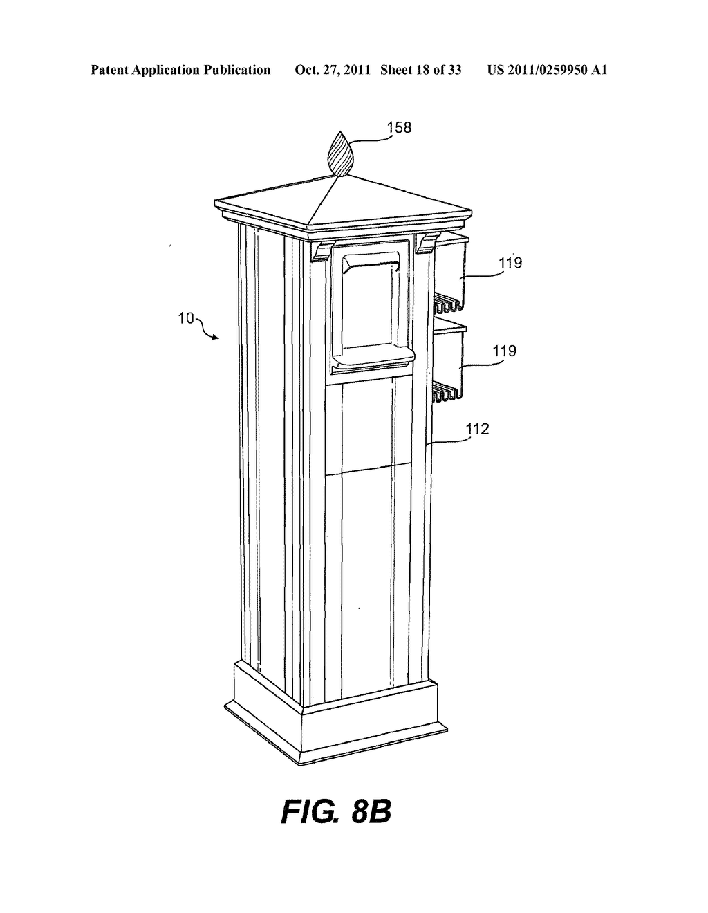 APPARATUS FOR SECURE POSTAL AND PARCEL RECEIPT AND STORAGE - diagram, schematic, and image 19