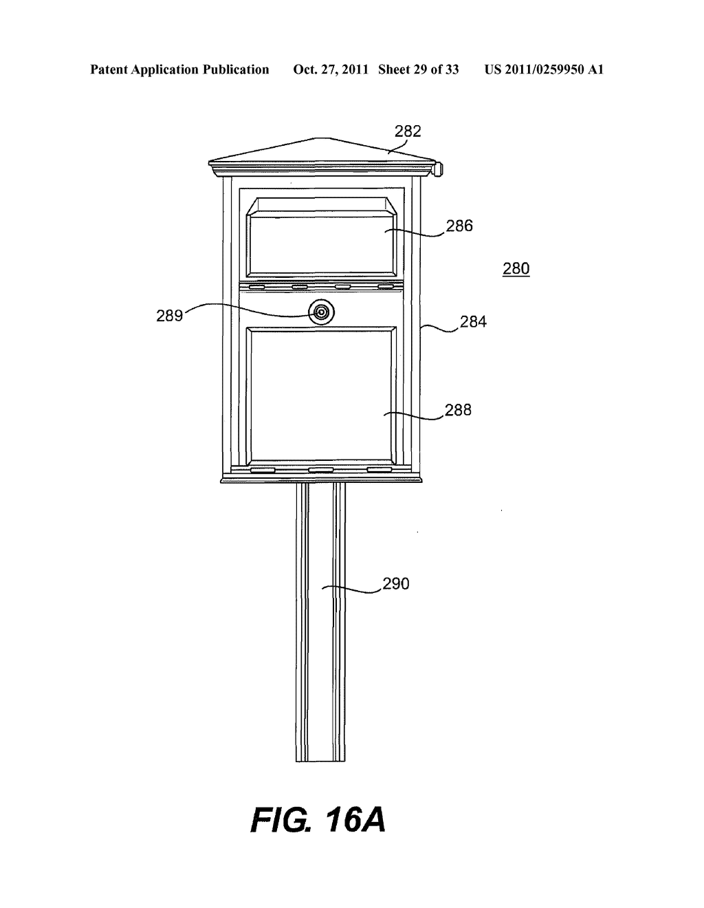 APPARATUS FOR SECURE POSTAL AND PARCEL RECEIPT AND STORAGE - diagram, schematic, and image 30