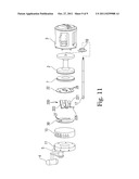 FISHING REEL WITH FREE SPOOL CONTROLLER diagram and image