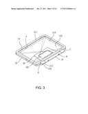 PROTECTIVE COVER SUPPORT RACK FOR PORTABLE ELECTRONIC DEVICES diagram and image