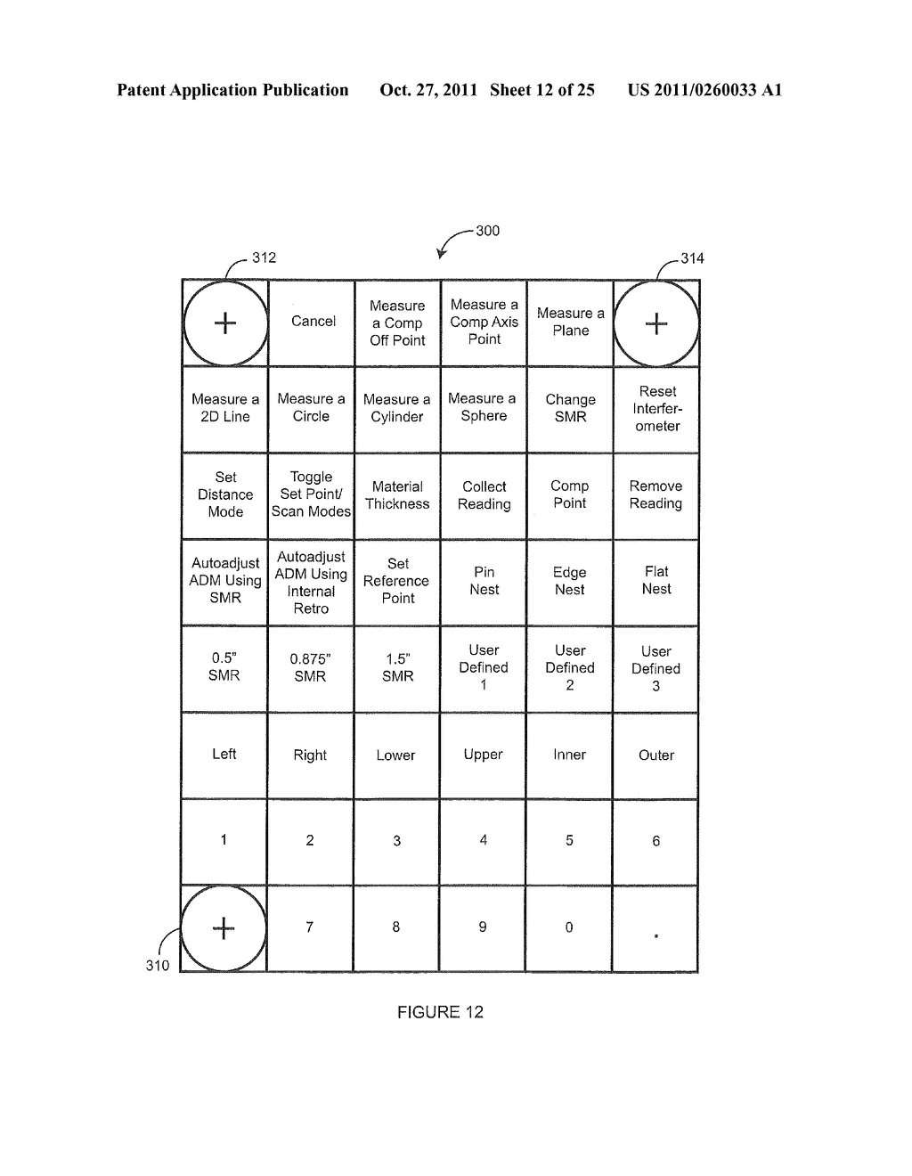 METHOD AND APPARATUS FOR USING GESTURES TO CONTROL A LASER TRACKER - diagram, schematic, and image 13