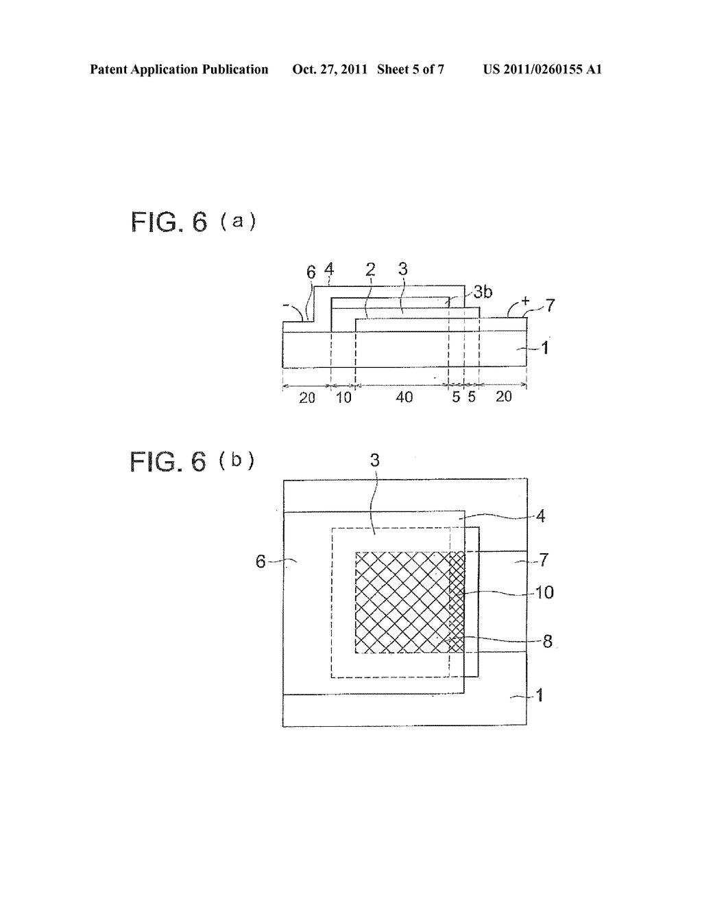 BOTTOM EMISSION TYPE ORGANIC ELECTROLUMINESCENT PANEL - diagram, schematic, and image 06