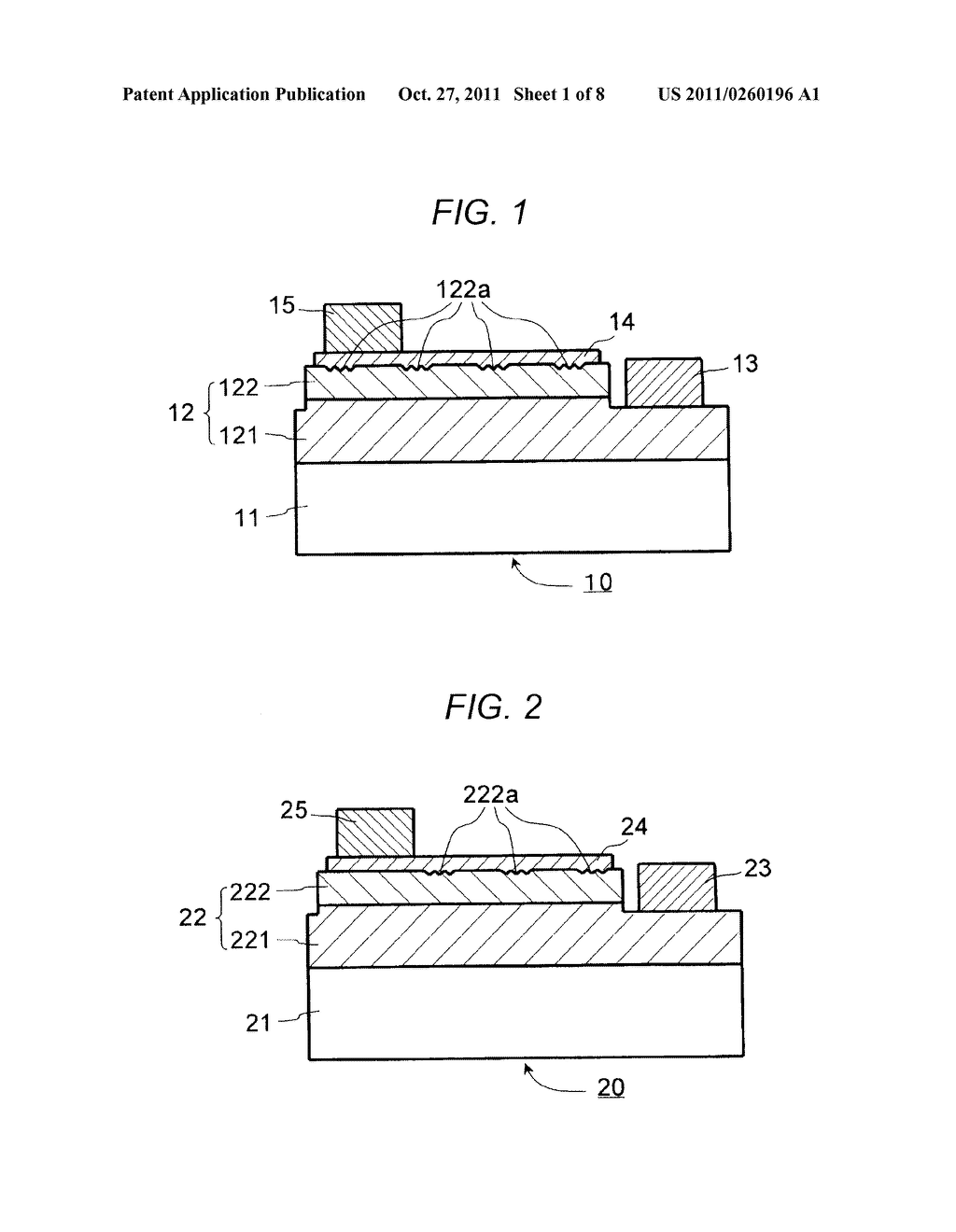 LED ELEMENT AND METHOD FOR MANUFACTURING LED ELEMENT - diagram, schematic, and image 02