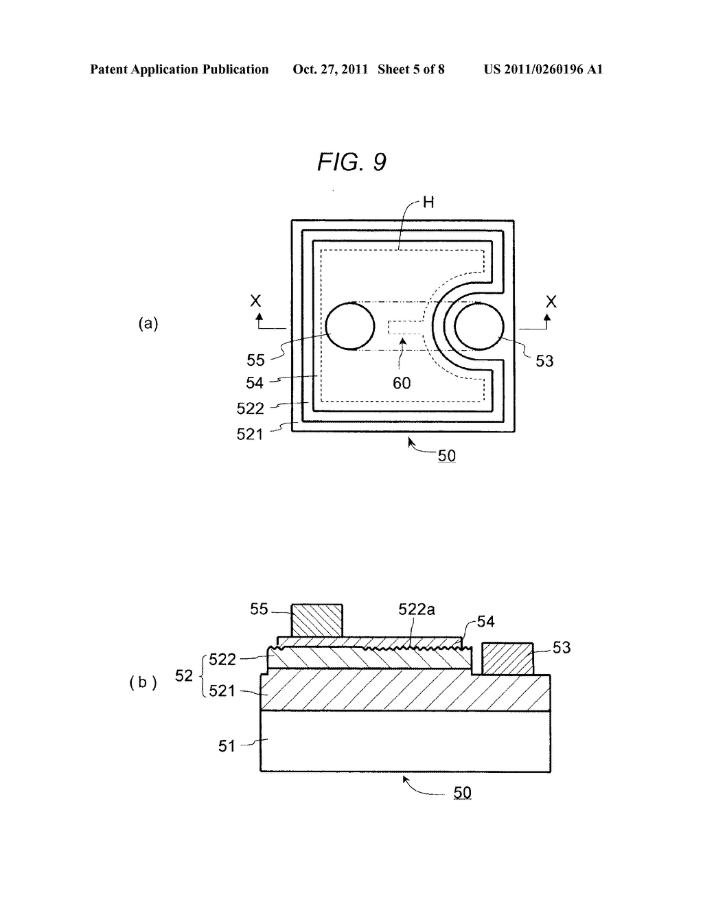 LED ELEMENT AND METHOD FOR MANUFACTURING LED ELEMENT - diagram, schematic, and image 06