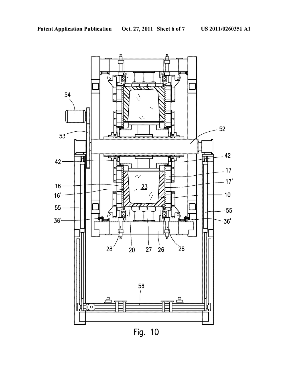 VACUUM-ASSISTED FOAMING METHOD AND APPARATUS FOR MOULDING INSULATION OF     REFRIGERATION CONTAINERS - diagram, schematic, and image 07