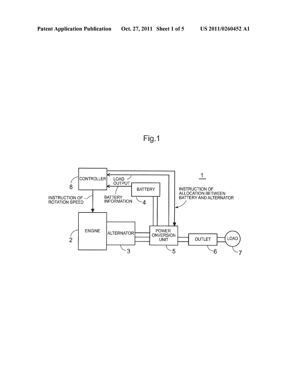 POWER SUPPLY SOURCE SWITCHING APPARATUS FOR HYBRID ENGINE GENERATOR - diagram, schematic, and image 02