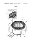 STATOR FOR ELECTRIC ROTATING MACHINE diagram and image