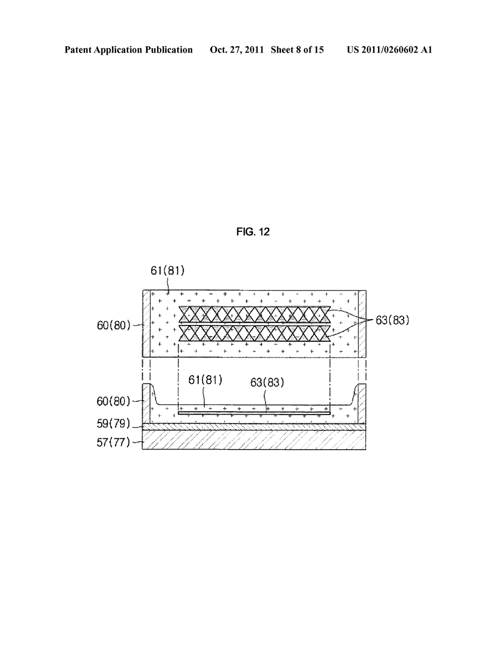 AC-PLASMA DISPLAY DEVICES USING METAL NANOPARTICLES OR NANOSTRUCTURES AND     METHOD FOR MANUFACTURING THE SAME - diagram, schematic, and image 09