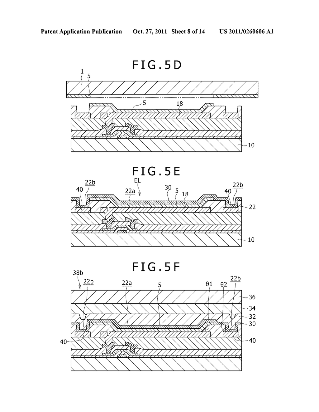 METHOD FOR MANUFACTURING DISPLAY AND DISPLAY - diagram, schematic, and image 09