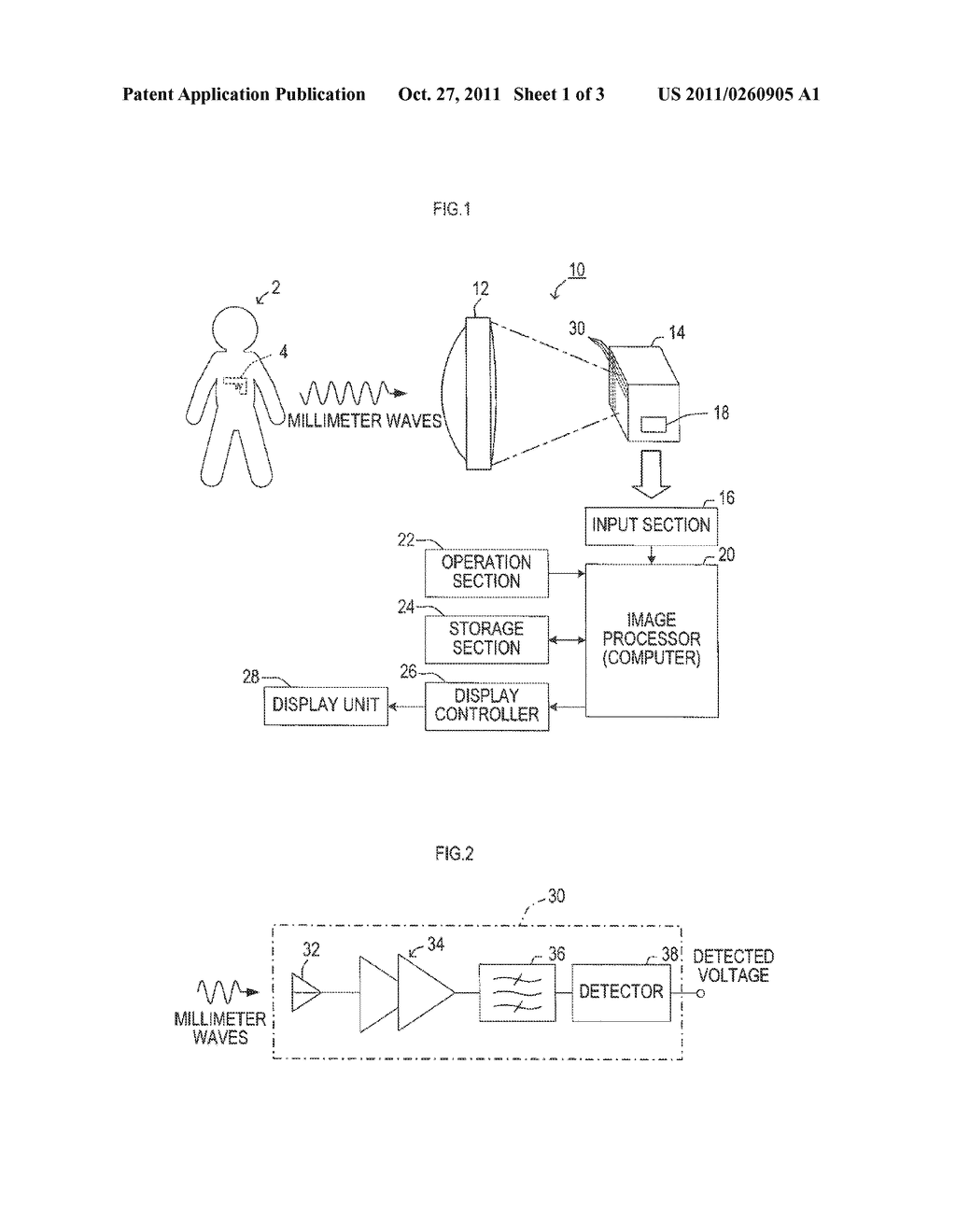 Millimeter Wave Imaging Apparatus - diagram, schematic, and image 02