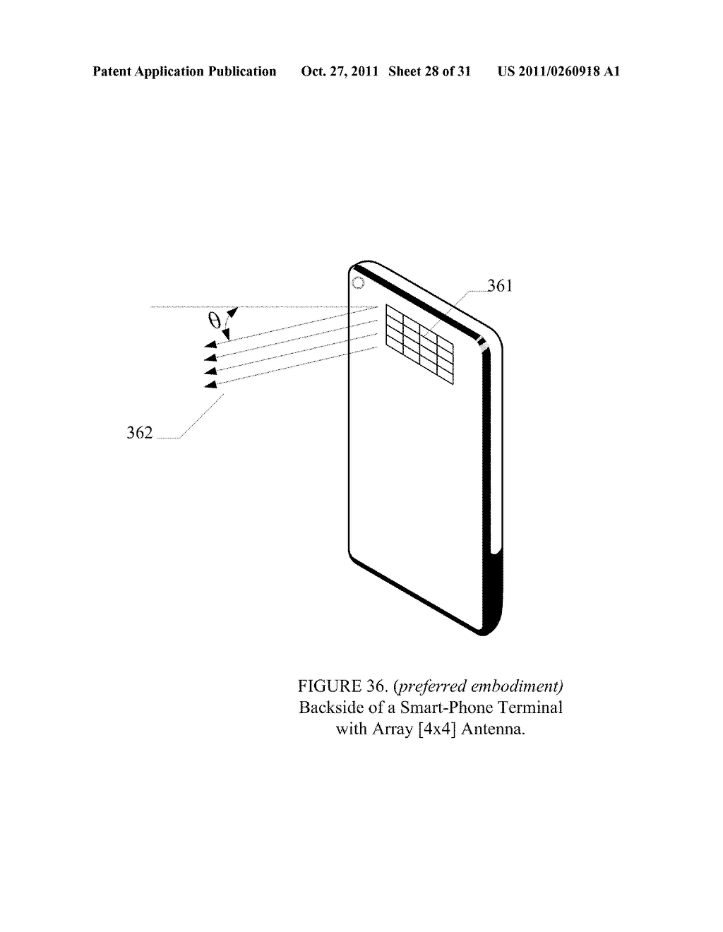 METHOD AND APPARATUS FOR A WIRELESS MOBILE SYSTEM IMPLEMENTING BEAM     STEERING PHASE ARRAY ANTENNA - diagram, schematic, and image 29