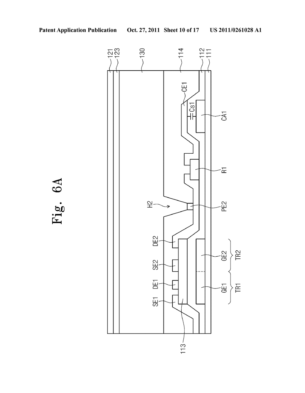 LIQUID CRYSTAL DISPLAY, METHOD OF DRIVING THE SAME, AND METHOD OF     MANUFACTURING THE SAME - diagram, schematic, and image 11