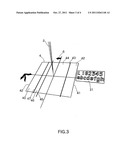 DEVICE AND PROCESS FOR MARKING A MOVING OBJECT BY LASER diagram and image