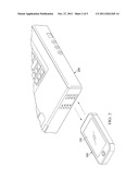 APPARATUS AND METHOD FOR A LAPTOP TRACKPAD USING CELL PHONE DISPLAY diagram and image