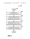 SYSTEM AND METHOD FOR DECREASING THE POWER REQUIREMENTS OF A BACKLIGHT FOR     A LIQUID CRYSTAL DISPLAY diagram and image