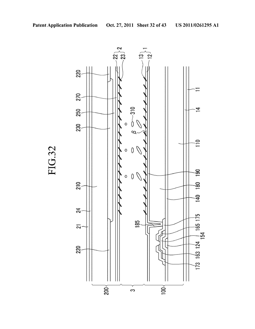 LIQUID CRYSTAL DISPLAY AND MANUFACTURING METHOD OF THE SAME - diagram, schematic, and image 33