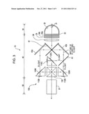 Optical device and projection device diagram and image