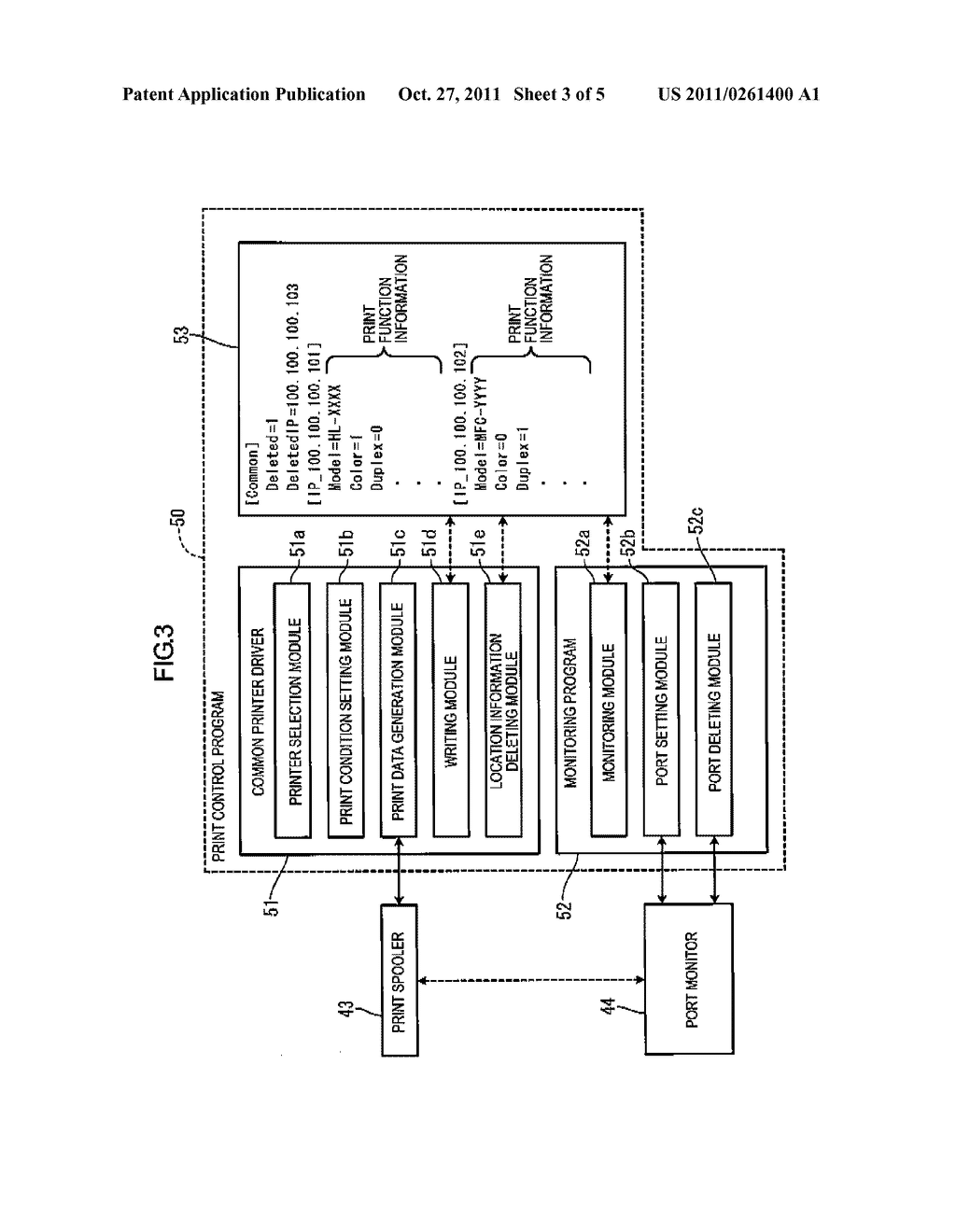 Computer Readable Device Storing Print Control Program, Print Control     Apparatus and Print Control Method - diagram, schematic, and image 04