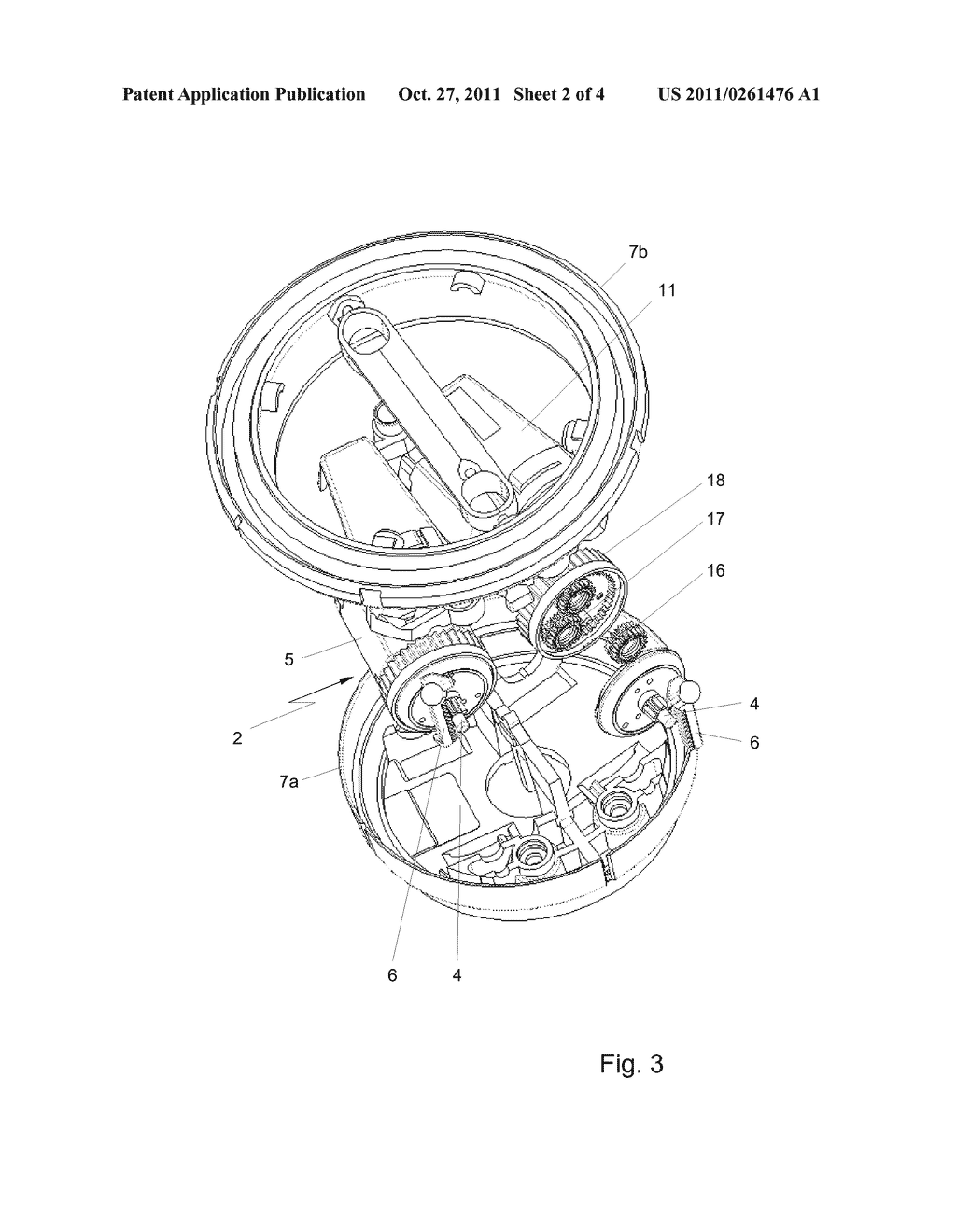 DRIVE UNIT FOR MIRROR ADJUSTMENT MECHANISM - diagram, schematic, and image 03