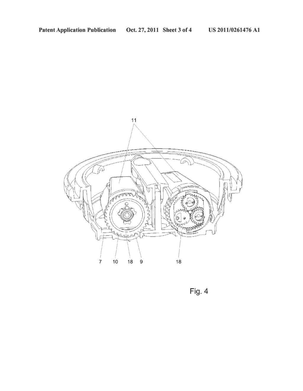 DRIVE UNIT FOR MIRROR ADJUSTMENT MECHANISM - diagram, schematic, and image 04