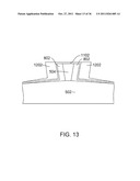 MAGNETIC WRITE HEAD HAVING A WRAP AROUND TRAILING SHIELD WITH AN     ASYMETRICAL SIDE GAP diagram and image