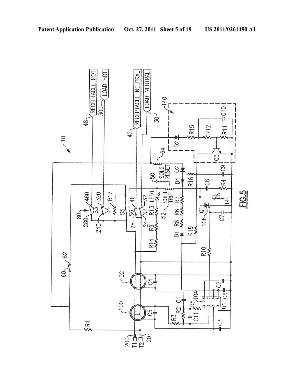 PROTECTION DEVICE WITH A SANDWICHED CANTILEVER BREAKER MECHANISM - diagram, schematic, and image 06