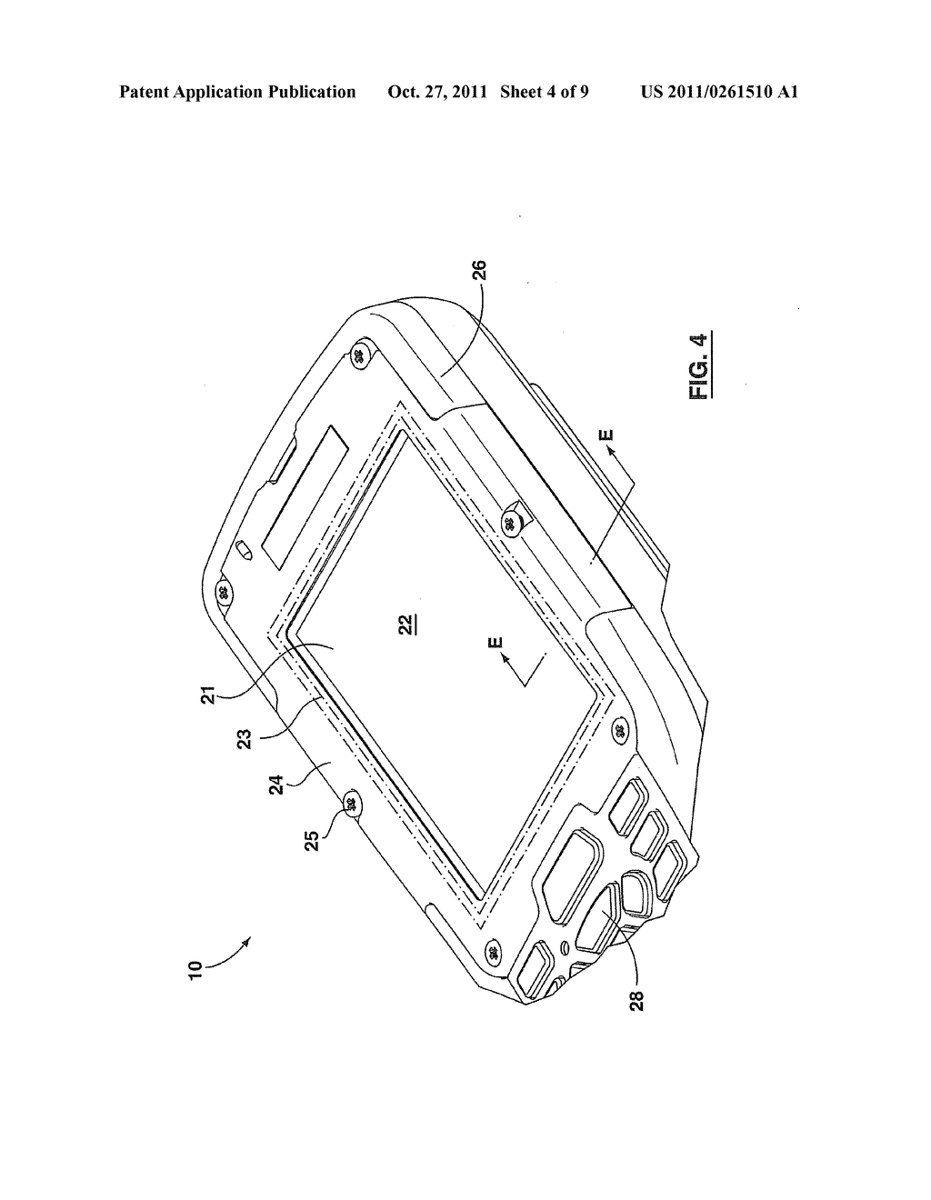 Display Assembly for a Portable Module - diagram, schematic, and image 05