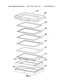 Display Assembly for a Portable Module diagram and image