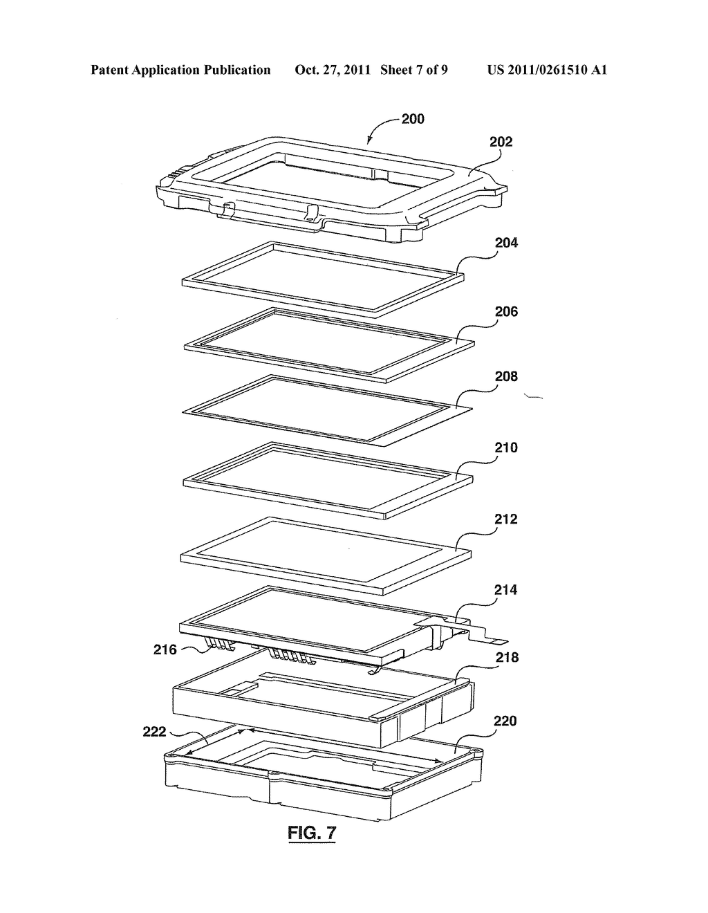 Display Assembly for a Portable Module - diagram, schematic, and image 08