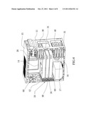 COMPUTER CASE WITH ADJUSTABLE HARD DISK DRIVE AND INTERFACE CARD     ACCOMMODATION SPACE diagram and image