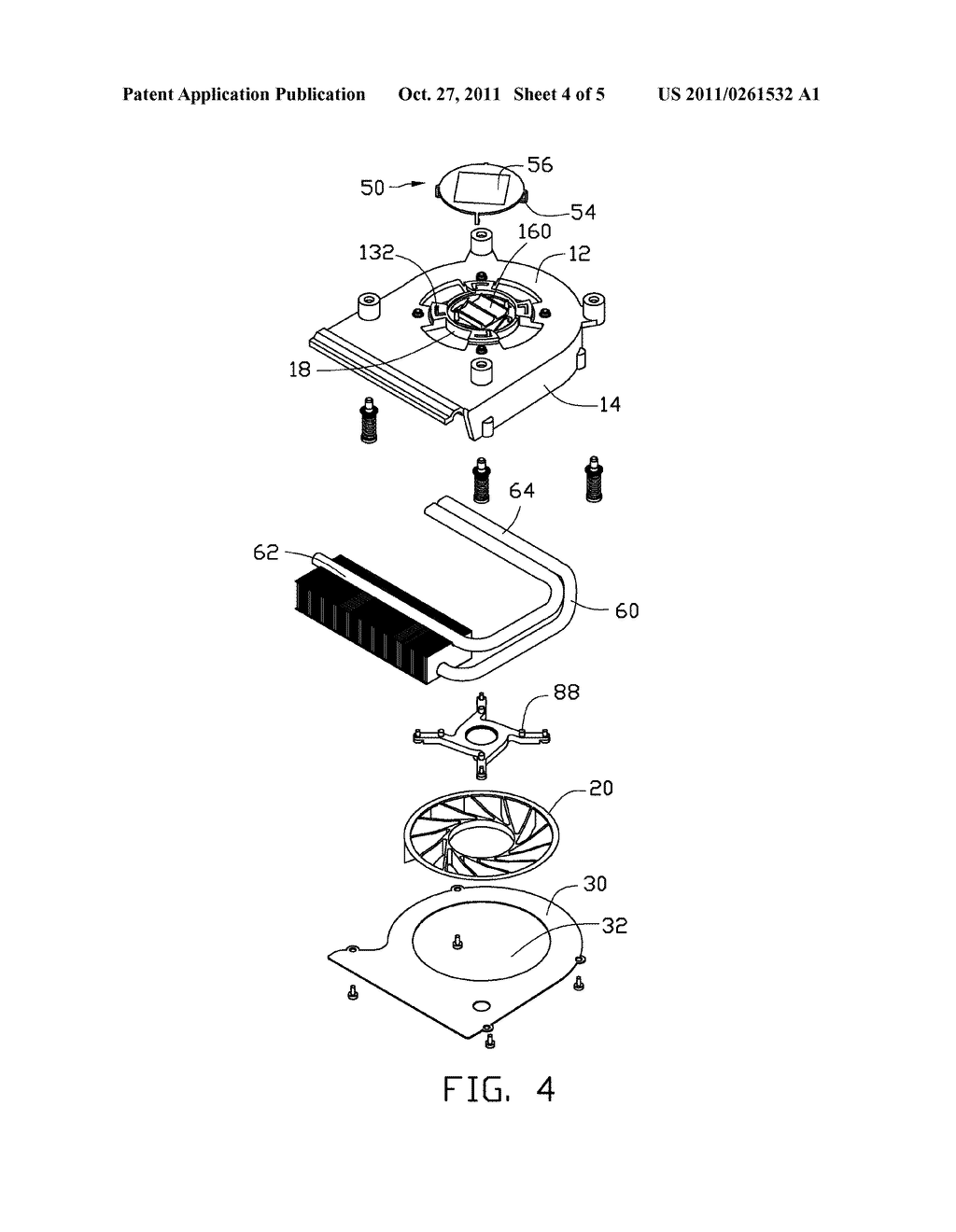 HEAT DISSIPATION DEVICE WITH SELF-LOCKING BASE - diagram, schematic, and image 05