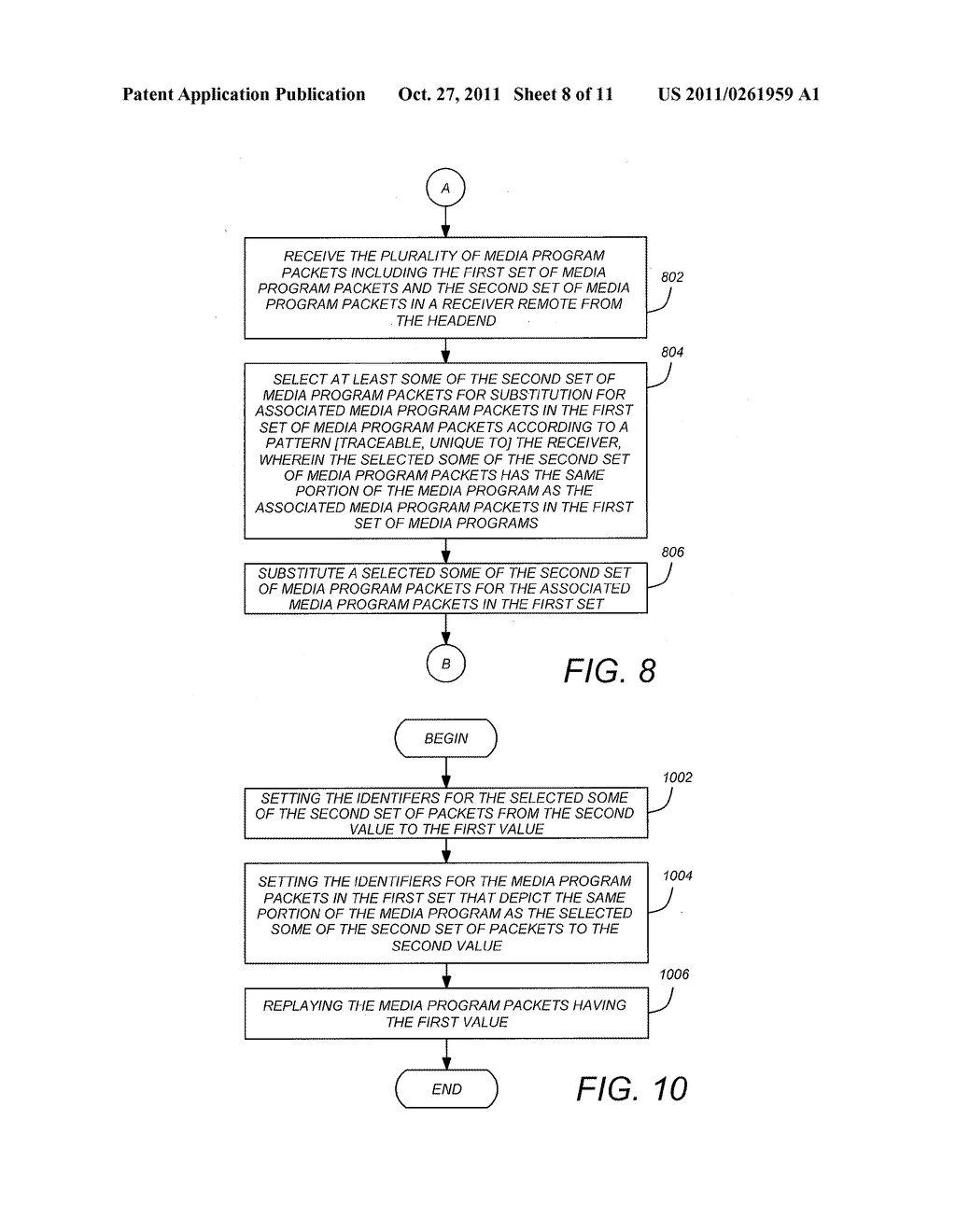 METHOD AND APPARATUS FOR REMOTELY INSERTING WATERMARK INTO ENCRYPTED     COMPRESSED VIDEO BITSTREAM - diagram, schematic, and image 09