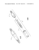 GUIDE PIN FOR ALIGNING FERRULES WITH ENHANCED ALIGNMENT FEATURE diagram and image