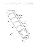 ARMORED FIBER OPTIC ASSEMBLIES AND METHODS OF FORMING FIBER OPTIC     ASSEMBLIES diagram and image