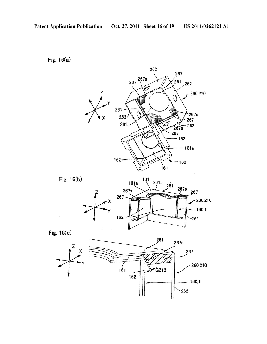 Optical Unit with Shake Correction Function, Optical Apparatus, and Method     of Manufacturing Optical Unit with Shake Correction Function - diagram, schematic, and image 17