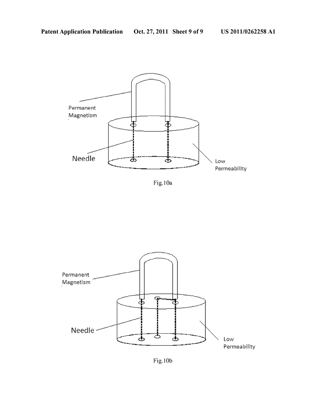 Small Chip Packaging Fixture And Method Of Using Magnetic Field Assisted     Self-alignment and Its Application for RFID Chip To Antenna Assembly - diagram, schematic, and image 10