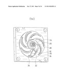 METHOD FOR INJECTION MOLDING A PUMP IMPELLER AND PUMP IMPELLER diagram and image