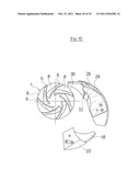 METHOD FOR INJECTION MOLDING A PUMP IMPELLER AND PUMP IMPELLER diagram and image