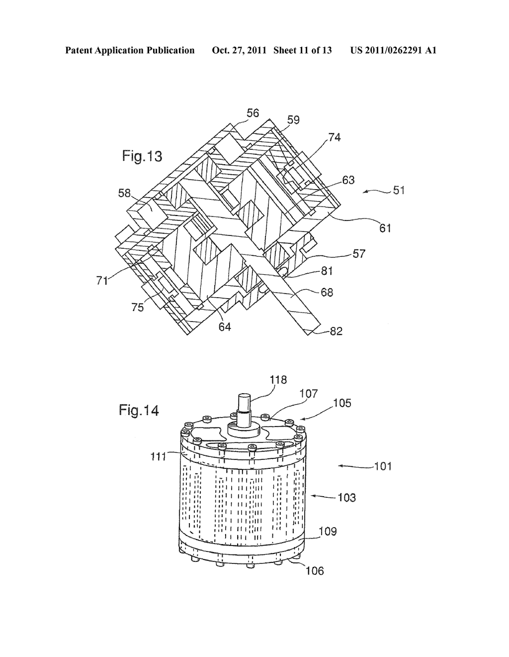 Rotor Assembly for Rotary Compressor - diagram, schematic, and image 12