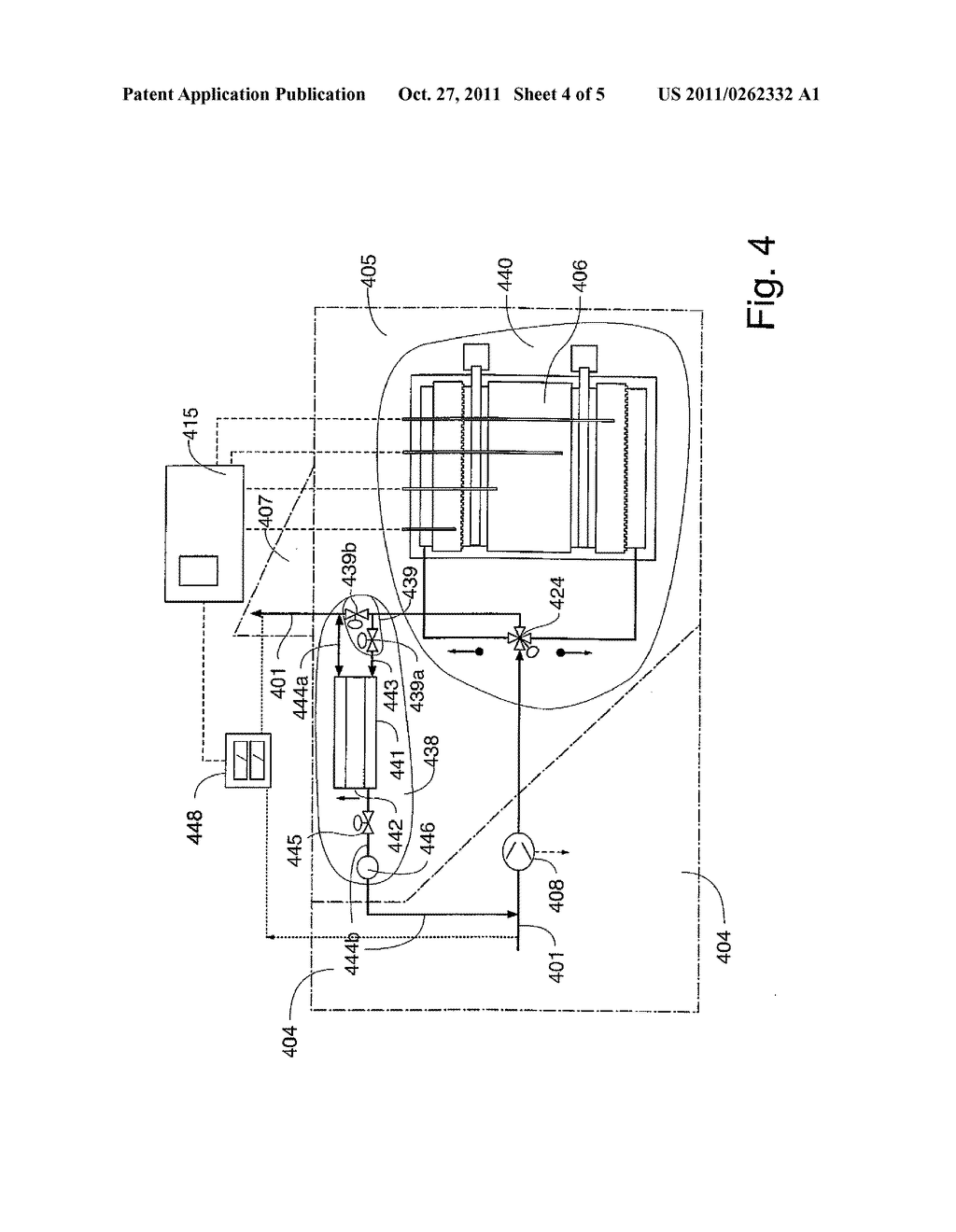 Apparatus and Method for the Treatment of Gas - diagram, schematic, and image 05