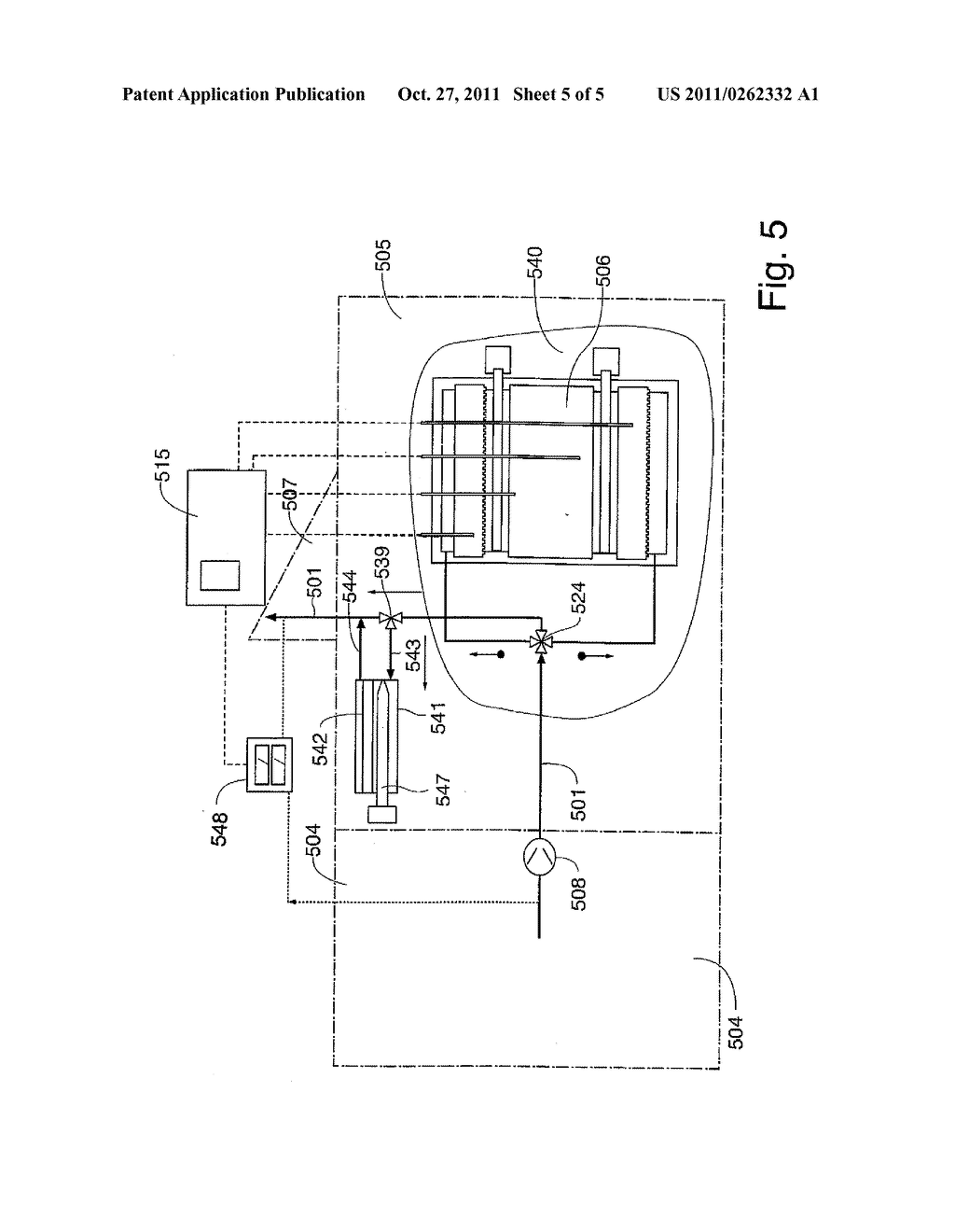 Apparatus and Method for the Treatment of Gas - diagram, schematic, and image 06