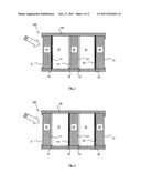 MULTIPLE GLAZING UNIT INCORPORATING AT LEAST ONE ANTIREFLECTION FILM AND     USE OF AN ANTIREFLECTION FILM IN A MULTIPLE GLAZING UNIT diagram and image