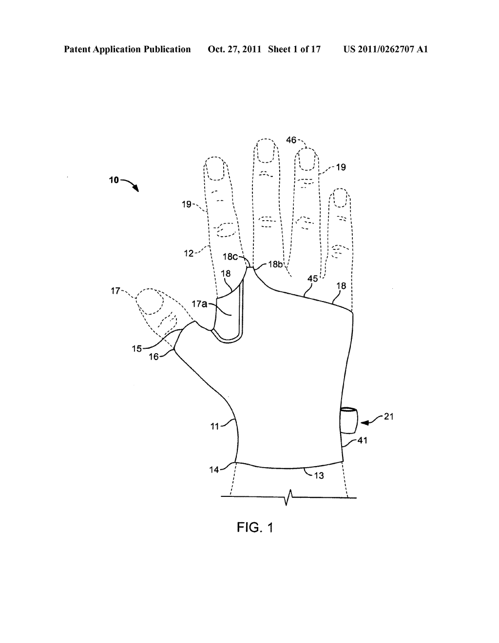 Multipurpose glove - diagram, schematic, and image 02