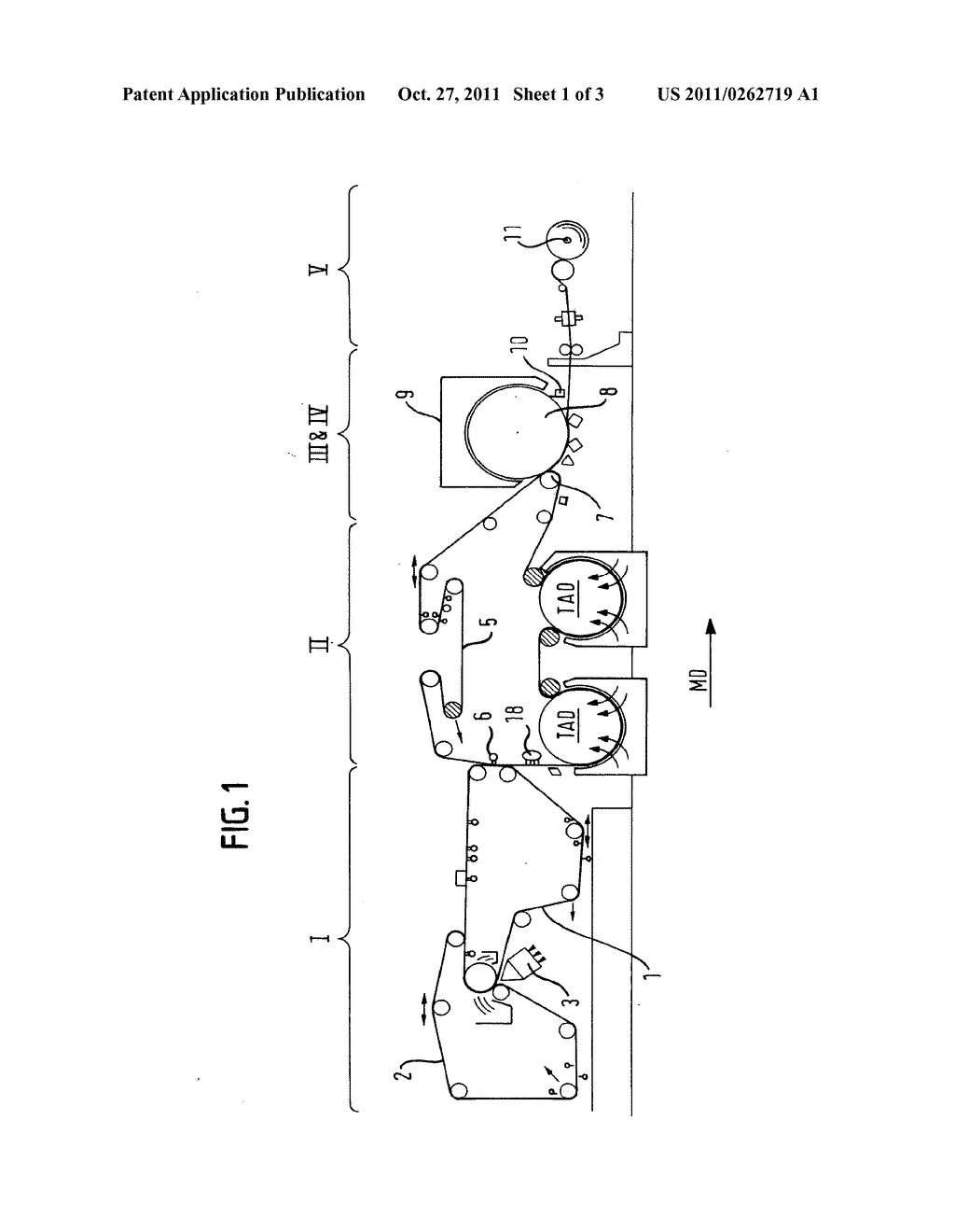 TISSUE PRODUCT, METHOD OF MANUFACTURE OF A TISSUE PRODUCT AND APPARATUS     FOR EMBOSSING A TISSUE PLY - diagram, schematic, and image 02