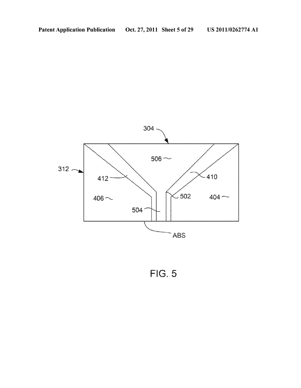 METHOD FOR MANUFACTURING A MAGNETIC WRITE HEAD HAVING A WRAP AROUND     TRAILING MAGNETIC SHIELD WITH A TAPERED SIDE GAP - diagram, schematic, and image 06