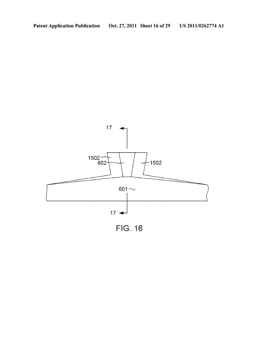 METHOD FOR MANUFACTURING A MAGNETIC WRITE HEAD HAVING A WRAP AROUND     TRAILING MAGNETIC SHIELD WITH A TAPERED SIDE GAP - diagram, schematic, and image 17